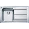 Franke Neptune NEX 611 - Inox satinato dx