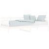 vidaXL Dormeuse Bianca in Legno Massello di Pino 90x200 cm