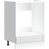vidaXL Armadio Forno Lucca Bianco in Legno Multistrato
