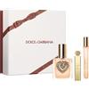 DOLCE & GABBANA Set Regalo Devotion Beauty con Trucco, Cofanetto Lusso con Profumo e Cosmetici, Edizione Limitata