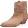 FAIRE Stivaletti texani in pelle scamosciata tacco 4,5 cm