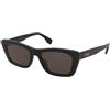 Fendi FE40185I 01N | Occhiali da Sole Graduati o Non Graduati | Plastica | Cat Eye | Nero | Adrialenti