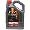 Motul Olio motore Motul 8100 X-CLEAN EFE 5W30 LT.5