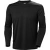 Helly Hansen Equipaggio HH Tech LS 2.0 Uomo, Ebano, XL
