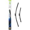 VALEO Silencio Tergicristalli VF934 Kit di Spazzole tergicristallo originali Flat Blade ad Alte Prestazioni, Maggior Visibilità su Strada 650mm/400mm Anteriore Confezione da 2 577934