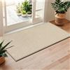 LEKEEPGO Zerbino Ingresso Interno 60 x 120 cm, Tappeto Ingresso Interno Antiscivolo, Assorbente Tappetino Entrata Lavabile per Casa Porta, Corridoio, Kaki