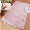 ORINOVA Tappeto Camera da Letto Rosa 60x90 cm Salotto Morbido Piccolo Tappeto Moderno Lavabile Rettangolare
