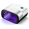 SUNUV Lampada UV LED per Unghie Professionale, Asciugatrice LED/UV Gel Macchina per Polimerizzare lo Smalto, con Sensore Automatico e LCD Display in Casa e Soggiorno