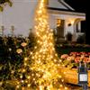 yowin Cascata Luci Natale 2m 400 LED Luci per Albero di Natale mit Presa