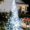 yowin Cascata Luci Natale 1m 100 LED Cascata di Luci