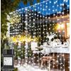 yowin Tenda Luminosa 300 LED 3x3m Luci a Cascata con Spina e Timer
