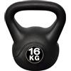 vidaXL Kettlebell palla manubrio formazione peso manubrio 16KG