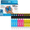 Losmann Cartucce compatibili LOSMANN per stampanti Canon PGI-580 XXL e CLI-581 XXL, adatte ai modelli Pixma TS6350, TS6150, TS8150, TS8250, TS6250, TS705, TS705a, TS8151, TS6151, TS8152, TS9150, TS9155, TS9550, TR7550, TR8550 (confezione da 9)