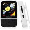 Yoton Lettore MP3 Yoton con Bluetooth 5.2, qualità audio HiFi, radio FM, registrazione vocale, controllo del volume indipendente, include cuffie, espandibile fino a 128 GB con scheda SD, colore bianco (senza scheda SD)