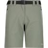 CMP Bermuda Trekking Donna Shorts Outdoor Stretch Dry Function Pantaloncini Trekking Donna Cintura Regolabile Estate Hiking Taglia S