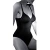 GIOS N 2 Body/MODELLATORE Donna Cotone Elasticizzato Modello PEONIA Colore Nero Taglia 3 4 5 6
