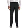 Perry Ellis, Portfolio Performance - Pantaloni da uomo, taglio moderno, non si stirano, elasticizzati, taglio frontale piatto (taglie 44-56), quadretti neri, 30W x 30L