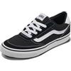 Vans Brooklyn, Scarpe da Ginnastica Donna, BZW - Suede/Canvas Black/White, 40 EU