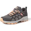 Columbia Peakfreak 2 Scarpe Da Trekking Basse da Donna, Grigio (Ti Grey Steel x Lychee), 41.5 EU