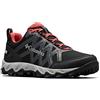 Columbia Peakfreak X2 Outdry, Scarpe da Trekking Basse Donna, Black/Daredevil, 38 EU