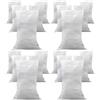 IPEA 5x Sacchi da Giardino e Detriti in Polipropilene Extra Resistente - 105 x 55 cm - Sacco Multiuso per Imballaggio, Ortaggi, Sabbia, Macerie, Fai da Te - Contenitore di Oggetti - Bianco