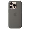 Apple - Custodia Magsafe In Silicone Per iPhone 16 Pro-grigio Pietra