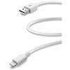 Cellularline - Usbdata06mfiiphw Lightning Cavo Usb Da 60cm-bianco