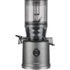Hurom H80-ST Spremiagrumi Slow, spremiagrumi elettrico a freddo per frutta e verdura, capacità 2,2 l, funzione succo automatico, senza BPA, 200 W, garanzia di 15 anni (grigio titanio)