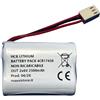 HCB batteria compatibile sirena Comelit RFSIR702 BTESIR 2x6V 2500mAh