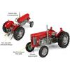 Universal Hobbies TRATTORE MASSEY FERGUSON 65 EUROPE VERSION 1:32