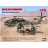 ICM UH-60A BLACK HAWK MEDEVAC WITH FLIGHT MEDICS KIT 1:48