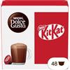 NESCAFÉ DOLCE GUSTO KitKat Bevanda gusto Cacao e Wafer, 3 Confezioni da 16 Capsule (48 Capsule Compatibili Nescafé Dolce Gusto)
