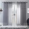 Sienna 38 IT Tende, Poliestere, Grigio Antracite, 55 Wide x 87 Drop