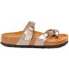 Birkenstock Ciabatta Donna Birkenstock Mayari Birko Flor Grigio Tortora