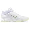 Mizuno Scarpa da Volley Donna Mizuno Lightning Select Mid Bianco Verde
