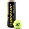 Dunlop Sports Dunlop Pro Padel, Pallone da paddle per competizioni e tornei, 2024 Versione