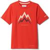 Columbia Tech Trail Utility Short Sleeve Graphic Crew, Maglietta Tecnica A Manica Corta Bambino