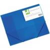 Q-CONNECT Cartellina a 3 lembi Q-Connect A4 ppl dorso espandibile 0-3 cm blu - KF02312