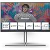 Aoc MONITOR AOC Graphic Pro LED 31.5" Wide U32U3CV IPS 3840x2160 4ms 400cd/mq 2x3WMM