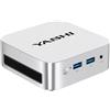 Yashi PC YASHI NUCKY NY336 AMD Ryzen 3 3300U 8GB 256GB SSD HDMI SILVER W11P
