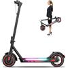 Zephyride Monopattino Elettrico Adulto,Alta Potenza 500w,Pneumatici Da 25,4 Cm,Velocità Massima Di 25km/H,Distanza Remota Di 45KM,Sistema Frenante A Doppio Tamburo,Pieghevole,Carico Massimo 120KG(Giallo)
