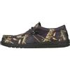HEYDUDE Hey Dude Wally Realtree Edge - Scarpe da uomo senza lacci, comode e leggere, Nero/mimetico, 44.5 EU