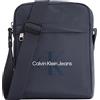 Calvin Klein Uomo Borsa a Tracolla Sport Essentials Reporter con Zip, Blu (Ombre Blue), Taglia Unica