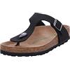 Birkenstock 1020380 Gizeh earthy black veg, Birkibuc INFRADITO Donna, Black EU 41