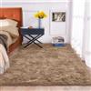 ORINOVA Tappeto Peloso Beige 150x215 cm Scendiletto Tappeti Rug Morbido Camera da Letto Lavabile in Lavatrice Moderno Salotto