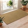 LEKEEPGO Zerbino Ingresso Interno 60 x 120 cm, Tappeto Ingresso Interno Antiscivolo, Assorbente Tappetino Entrata Lavabile per Casa Porta, Corridoio, Marrone chiaro