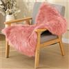 ORINOVA Tappeto Peloso Rosa 60x90 cm Tappeti Morbido Camera da Letto Scendiletto Rug Lavabile in Lavatrice Moderno Salotto