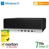 HP-RINOVO PC HP 600-800 G3 SFF INTEL CORE I7-7 GEN. 16GB 128GB SSD + 500GB HDD WINDOWS 11 PRO + NORTON ANTIVIRUS - RICONDIZIONATO (RN64634312)**PUOI PAGARE ANCHE ALLA CONSEGNA!!!**