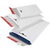 COLOMPAC Busta a sacco in cartone bianco 210x265x30mm con chiusura autoadesiva (Conf.20)