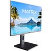 Yashi MONITOR YASHI Matrix YCYZ23724 23.8 FHD VA 1ms MM 1920x1080 Black/Silver 300cd/m2 VGA HDMI REG.ALT. 2Y - YCYZ23724